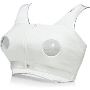 Medela Бюстие за лесно изцеждане Medela - Размер L, Бяло (101038605)
