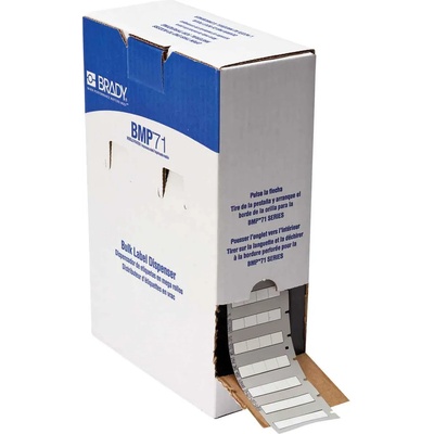 Brady BM-187-175-342-4 / 174446, Bulk PermaSleeve маркерни ръкави за кабели, 11.21 mm x 8.50 mm (174446)