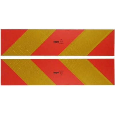 cedule reflexní tahač HICO hliníková (2ks)