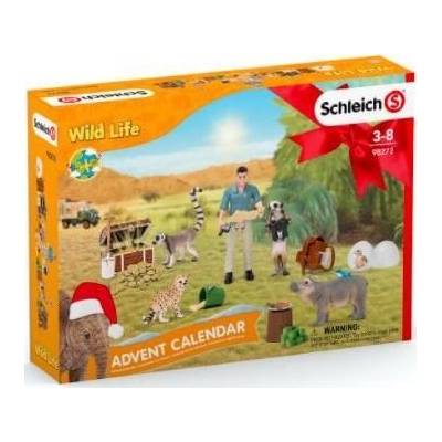 Schleich Africká zvířata 98272 Adventný kalendár