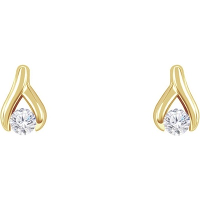 Eppi Náušnice s moissanitmi Kaylie E44358