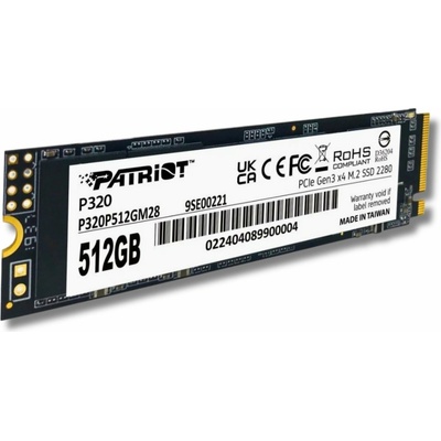 Patriot P320 512GB, P320P512GM28