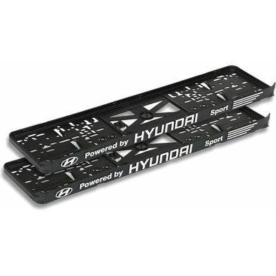 3D Podložka pod SPZ HYUNDAI SPORT (2ks)