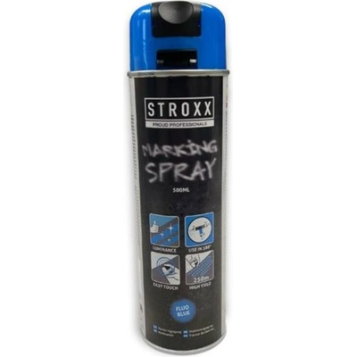 Stroxx značkovací sprej 500 ml modrá