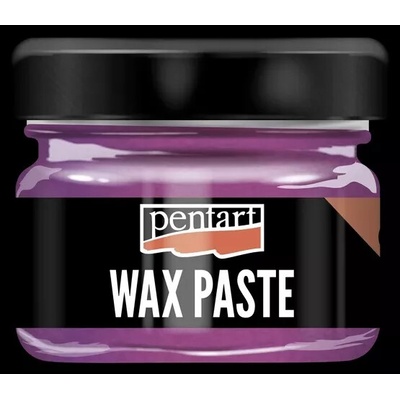 Pentart vosková pasta metalická magenta purpurová 20 ml