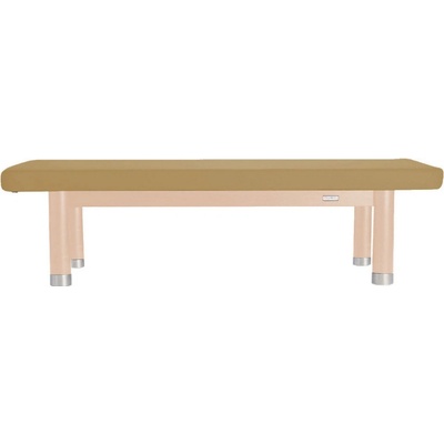 Clap Tzu Ambra Luxusné thajské masážne lehátko Thai Doplnky: bez doplnkov Farba čalúnenia: PU béžová (dune) Farba konštrukcie: lakovaný buk 202 x 115 cm 60 kg 13 farieb