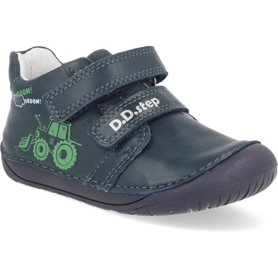 D.D.Step celoroční barefoot boty S070-62964A traktor modrá