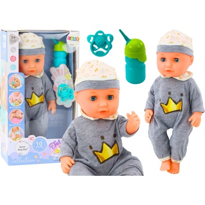 LEAN TOYS v sivom pyžamku cikajúca zvukové efekty