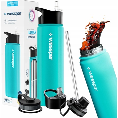 Wessper ActiveMax Steeline modré 700 ml