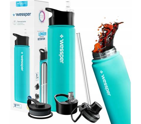 Wessper ActiveMax Steeline modré 700 ml