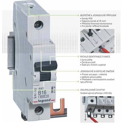 Legrand 6A RX3 6/1/B 419133