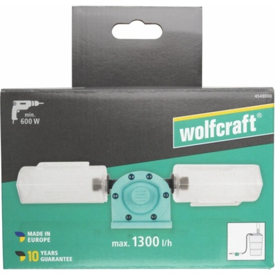 Čerpadlo na vrtačku SOLID Wolfcraft 1300l/h 4540000