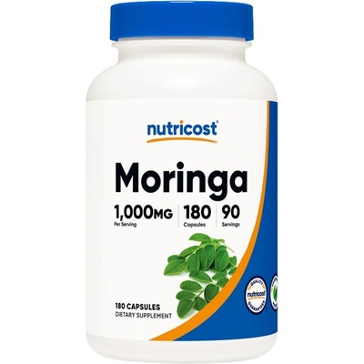 Nutricost Moringa 1000 mg [180 капсули]