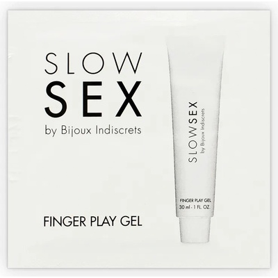Bijoux Indiscrets Slow Sex Finger Play Gel Sachette 2 ml