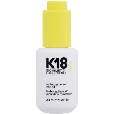 K18HAIR Molecular Repair Hair Oil възстановяващо масло за изтощена коса 30 ml за жени