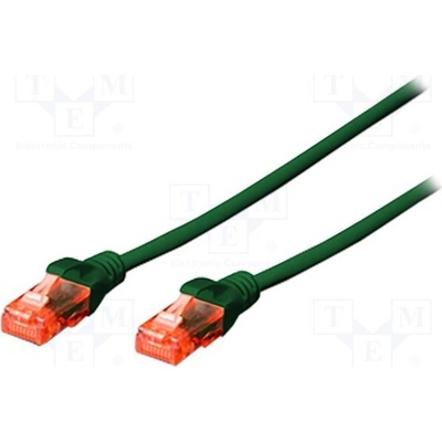 Digitus DK-1617-020/G Patch U/UTP Kat: 6 RJ45 vidlice z obou stran lanko