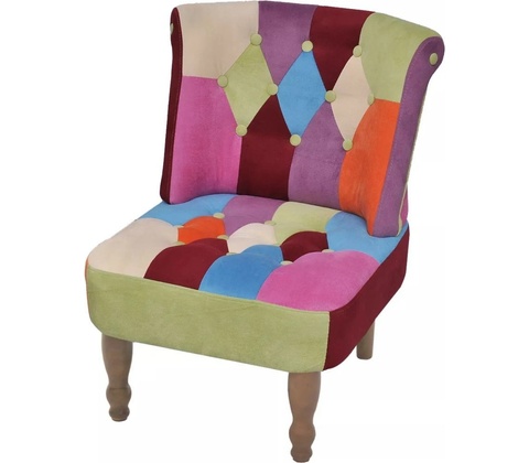 vidaXL Francouzské patchwork textil