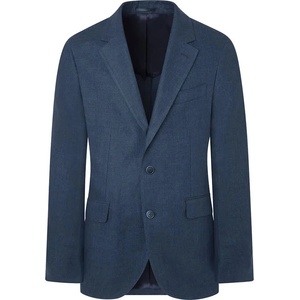 HACKETT Сако Hackett Linen Delave Hopsack blazer - Blue (Navy)