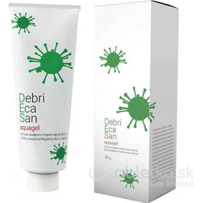 DebriEcaSan aquagel dermálny gél na rany 30g