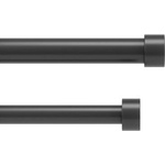 Umbra HK Limited Umbra Двоен корниз cappa - цвят графит - размер 305 - 457 см (umbra-1014402-111)