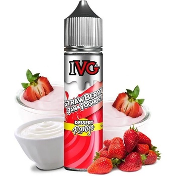 Image 1 of IVG Dessert Strawberry Jam Yoghurt 50ml