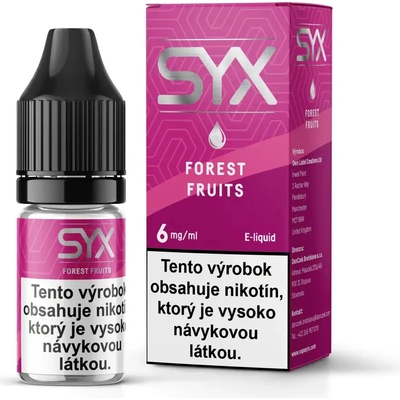 Syx Classic Forest Fruits 10 ml 6 mg