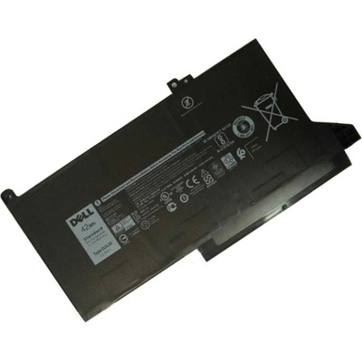 Батерия (оригинална) за лаптоп DELL Latitude 12 7280 7480 DJ1J0, 11.4V, 42Wh (AD31187)