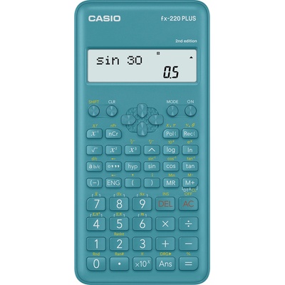 Casio FX 220 Plus 2E - син научен калкулатор