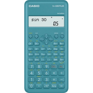 Casio FX 220 Plus 2E - син научен калкулатор Калкулатори