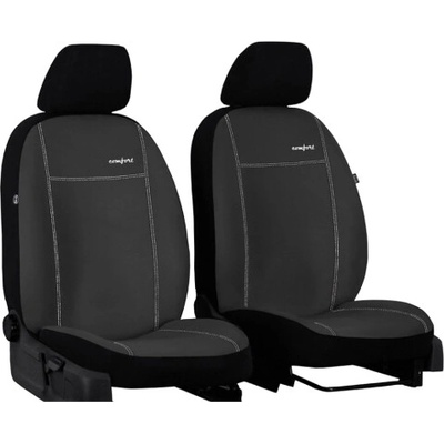 Autopoťah Pok-ter FIAT DUCATO 1+1 II 1994-2006 Exclusive Alcantara Alcantara-koža tmavo šedá