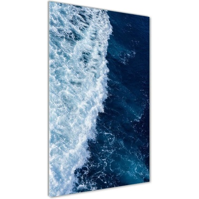 Vertikálny foto obraz sklo tvrdené Morské vlny 50x100 cm