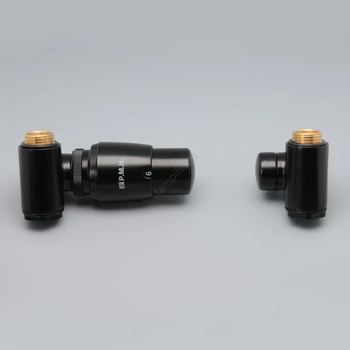 P.M.H. P. m. h. inter-lb - Вентил с термостатична глава inter ляв/черен (pm0008)