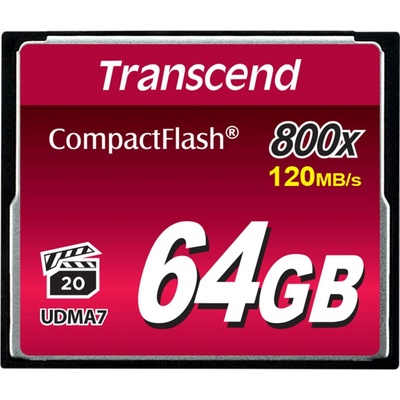 Transcend CompactFlash 64 GB TS64GCF800