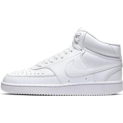 Nike Wmns Court Vision Mid white/white/white bílá – Zboží Dáma