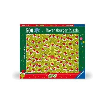 Ravensburger Merry Grinchmas Challenge The Grinch Challenge für Erwachsene und Kinder 500 dílků