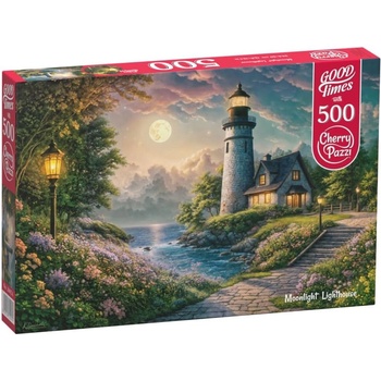 Image 1 of Cherry Pazzi Пъзел Cherry Pazzi от 500 части - Фар по пълнолуние (20074)