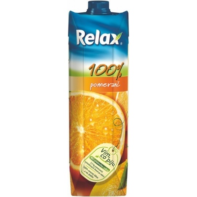 Relax 100% Pomeranč 1l – Zbozi.Blesk.cz