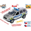 Mikro trading Auto policie 11 cm kov zpětný chod na baterie česky mluvící