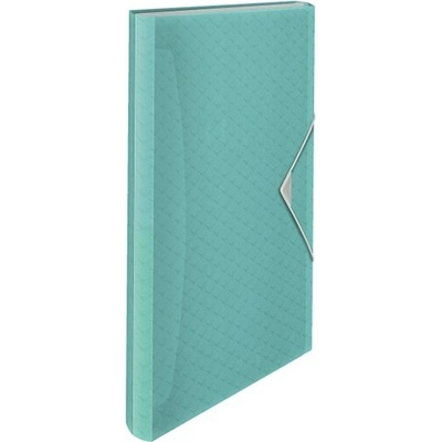 Harmoniková zložka ESSELTE Colour Breeze A/4 PP s 6 priehradkami, modrá 626252