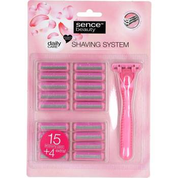 Sence Дамска самообръсначка + 19 ножчета (1354)