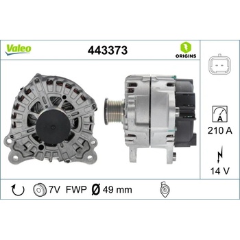 generátor VALEO 443373