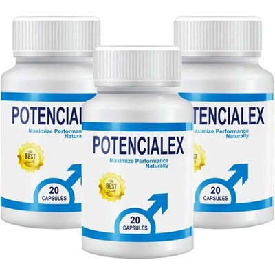 3 x POTENCIALEX капсули секс стимулант за мъже