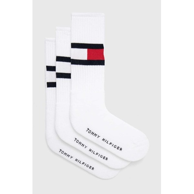 Tommy Hilfiger Чорапи Tommy Hilfiger (3 броя) в бяло (701219558.NOS)