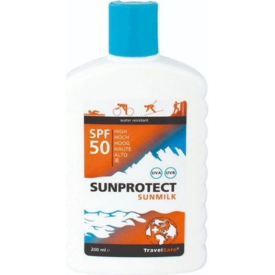 TravelSafe Sunprotect opalovací mléko SPF50 200 ml
