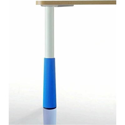 Stolová noha 580 mm nastavitelná dětská bílá/modrá