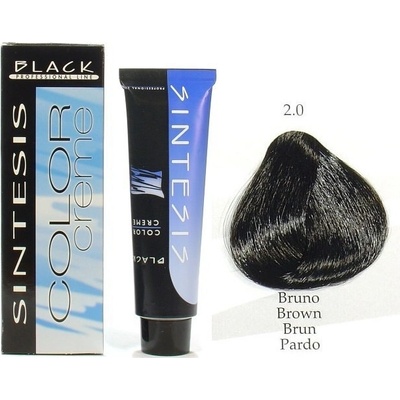 Black Sintesis Color Creme 2-0 prírodná hnedá 100 ml