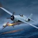 Academy Grumman F4F-4 Wildcat US NAVY Battle of Midway 1:48