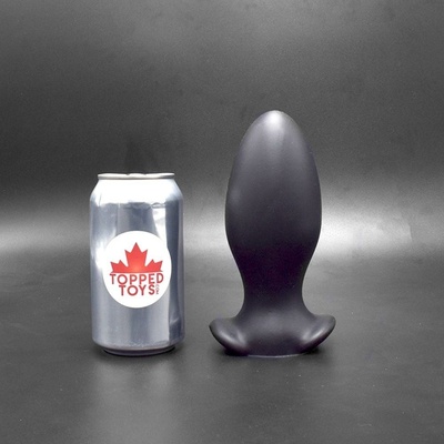 Topped Toys Gape Keeper 93 Obsidian prémiový silikonový anální kolík 18 x 7 6 cm