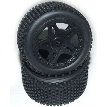Гуми с джанти задни 1/12 Rear Wheels Complete (Dune Racer) (2pcs)) YEL16006 (YEL16006)