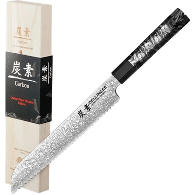 Dellinger Bread Knife Dellinger Carbon Fiber Octagon 215 mm